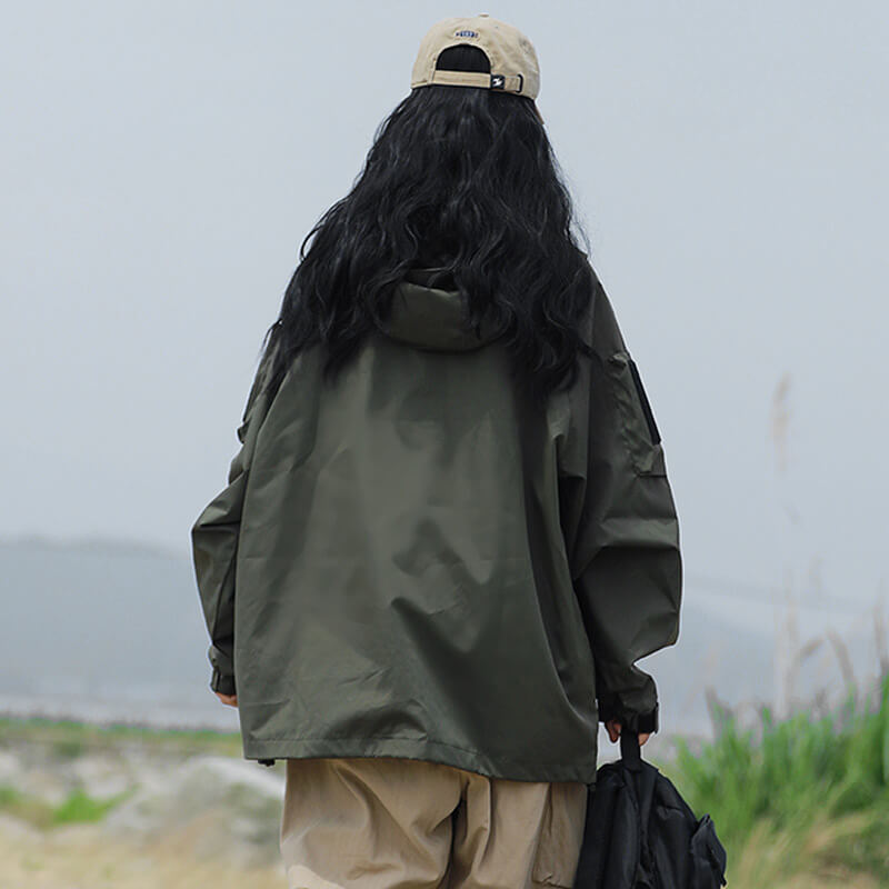 Drune | Oversized Kapuzenjacke