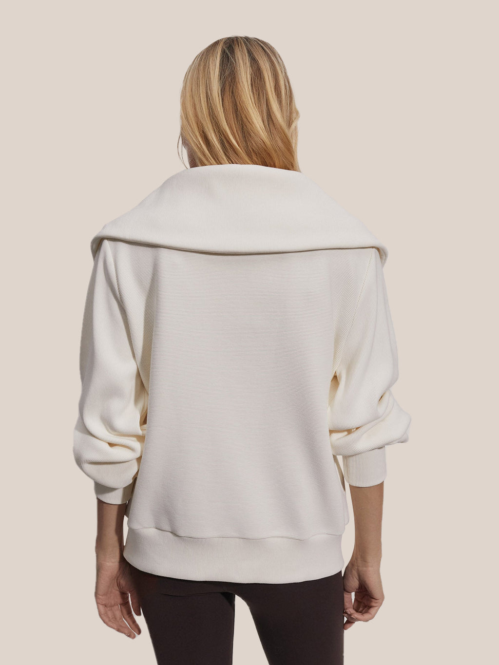Drune | Half-zip Bluse Baumwolle Modern, Komfortabel