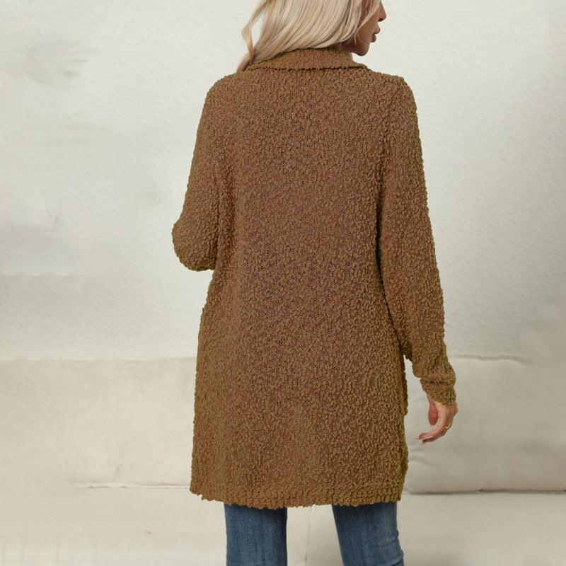 Drune | Einfarbiger Strickjacke