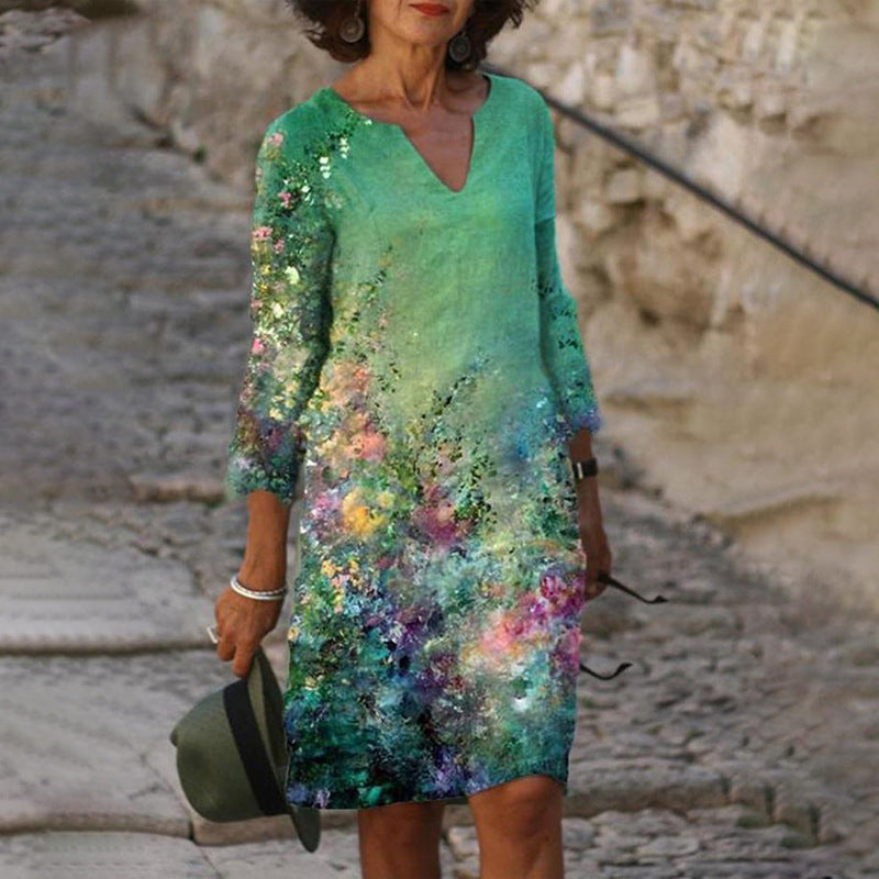 Drune | Bezauberndes Kleid mit Blumenmuster