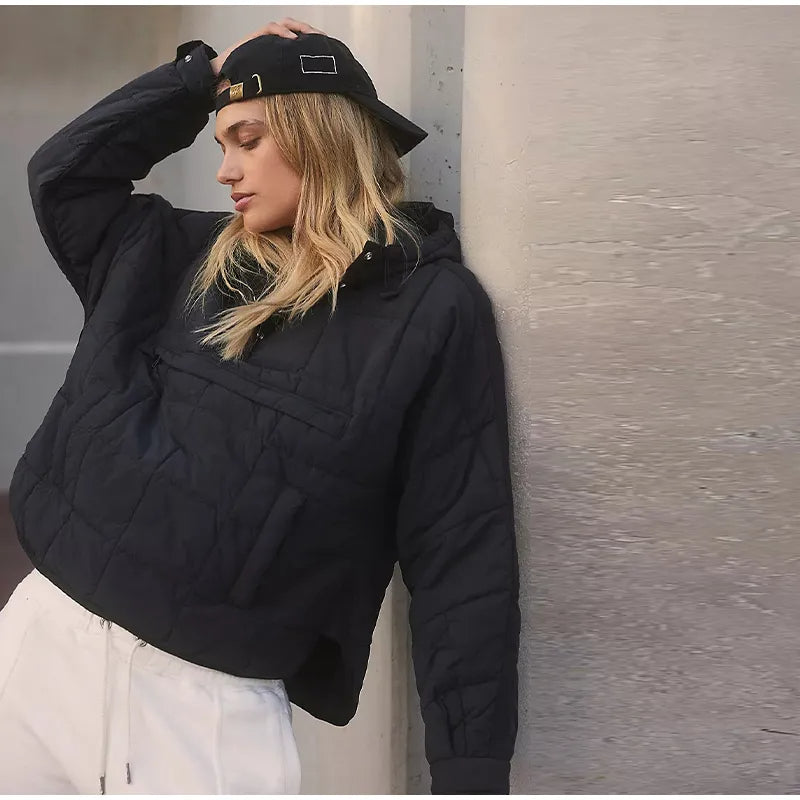 Drune | Lässige, dünne, aber warme Jacke und Pullover für Damen