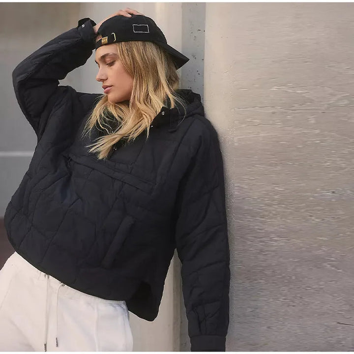 Drune | Lässige, dünne, aber warme Jacke und Pullover für Damen