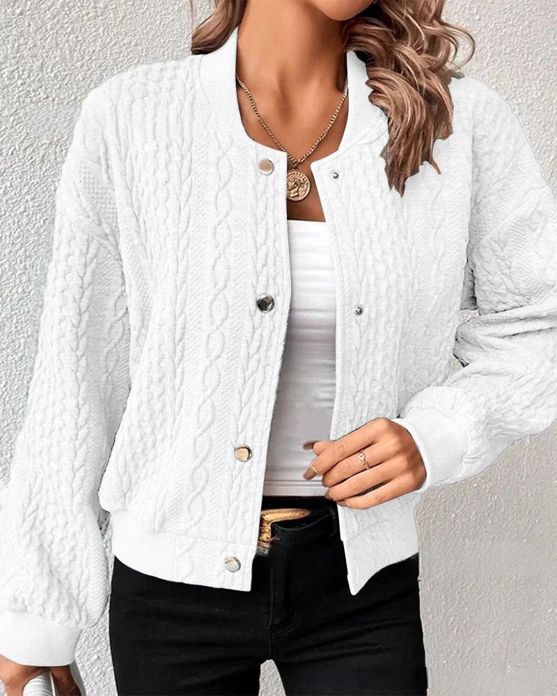 Drune | Stilvolle Strickjacke mit Knöpfen