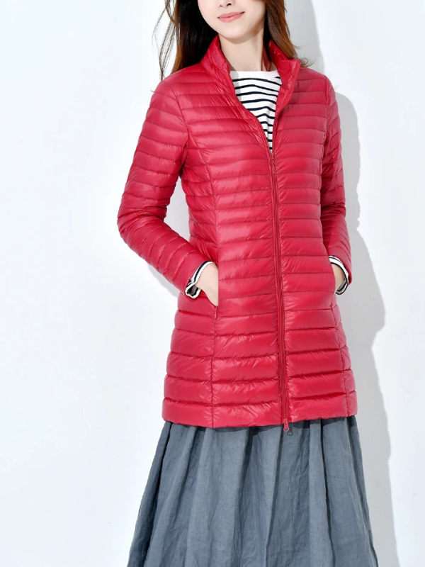 Drune | Damen Leichte Daunenjacke Tailliert