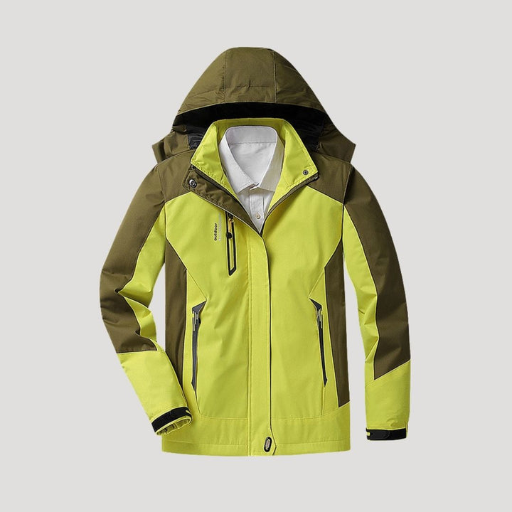 Drune | Damen wasserdichte Skijacke für den Winter mit Kapuze