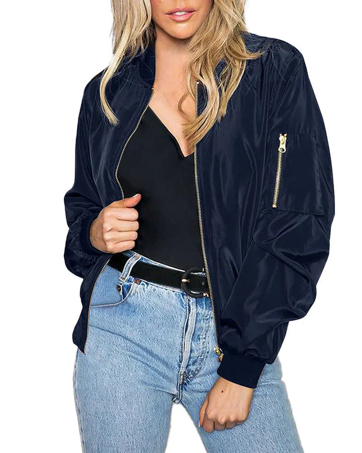 Drune | Elegante Bomberjacke für Damen Leicht und Bequem