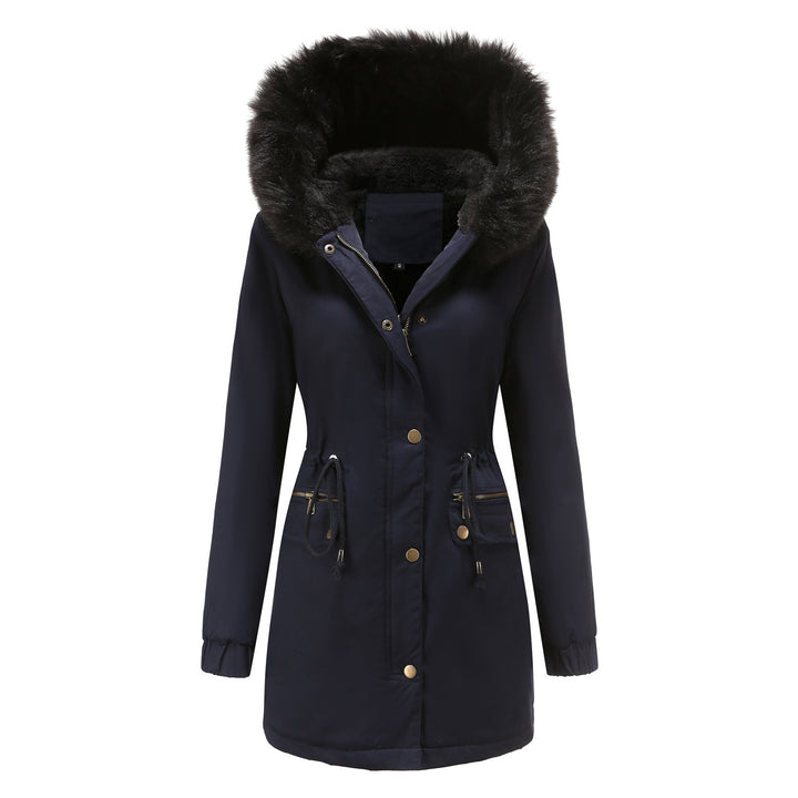 Drune | Damen Wintermantel mit Fleece-Futter und Kapuze