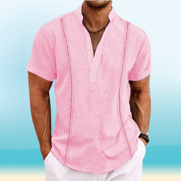 Drune | Donat Sommershirt mit Stickerei