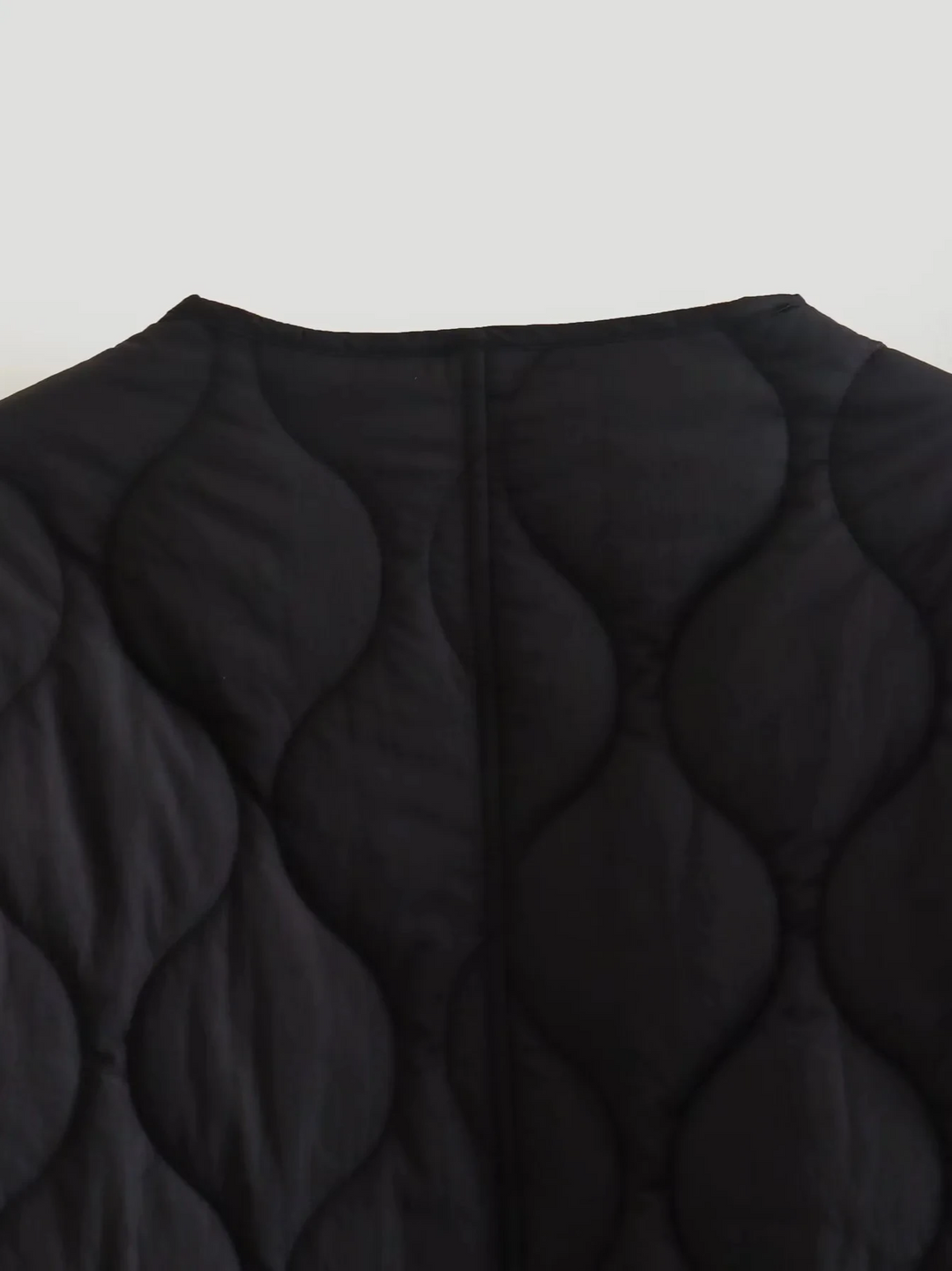 Drune | Gepolsterte Jacke Damen, Leichtes Übergröße Modell Mit Taschen, Knopfverschluss