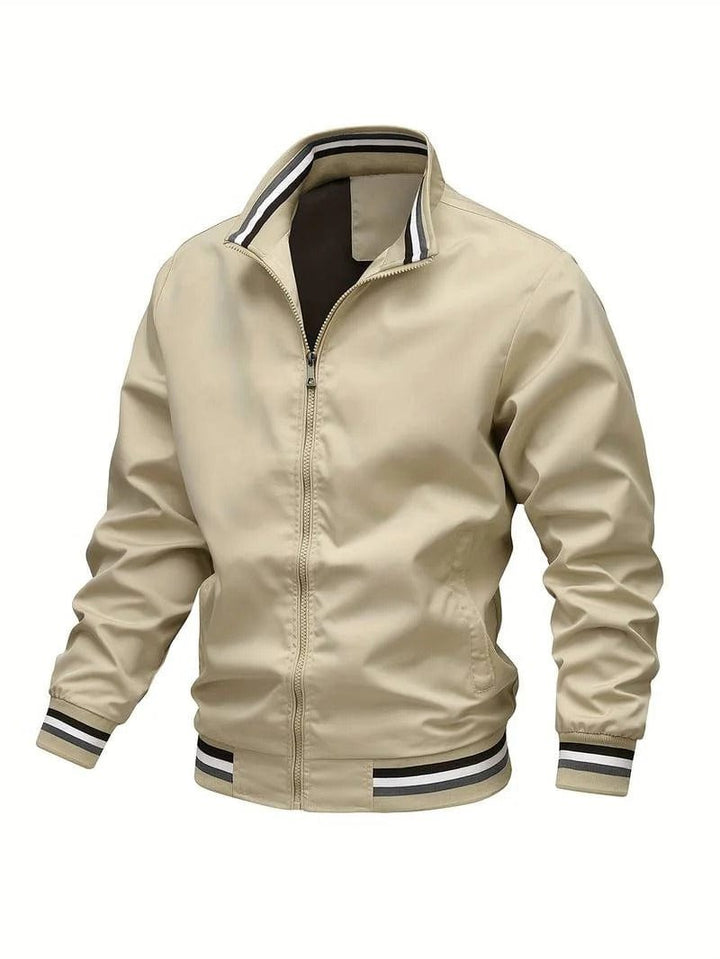 Drune | Stylische Bomberjacke mit Rippkragen für Herren