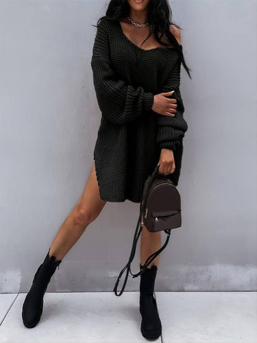 Drune - Übergroßes Strickkleid