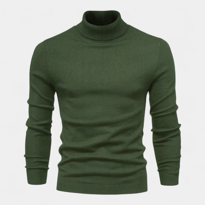 Drune | Modehaus - Gerippter Rollkragenpullover für Herren