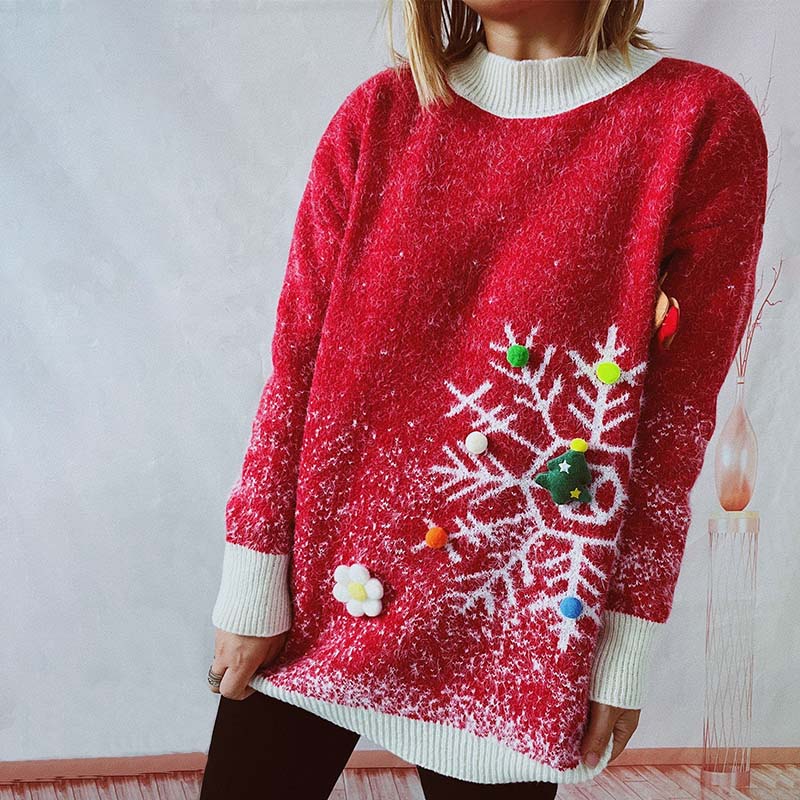 Drune | Teile Satz Pullover und Weihnachts Schal