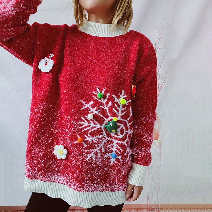 Drune | Teile Satz Pullover und Weihnachts Schal