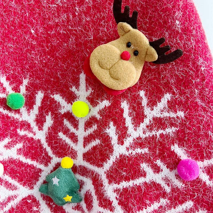 Drune | Teile Satz Pullover und Weihnachts Schal