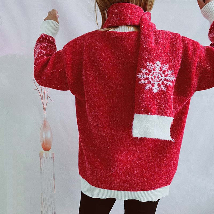 Drune | Teile Satz Pullover und Weihnachts Schal