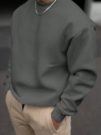 Drune | Herren Sweatshirt mit Rundhalsausschnitt
