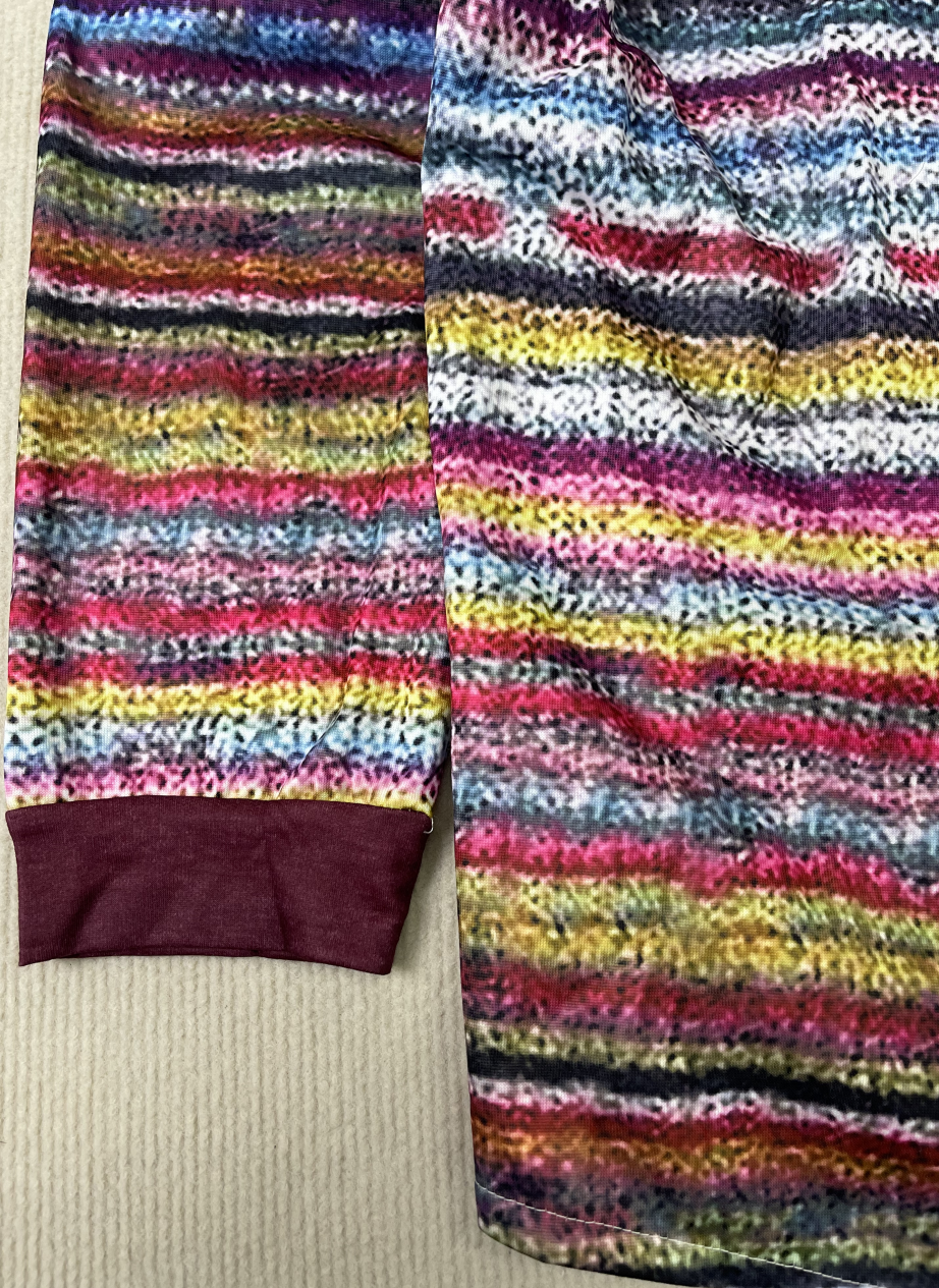 Drune | Eleganter Kapuzenpullover mit Druck Oberbekleidung