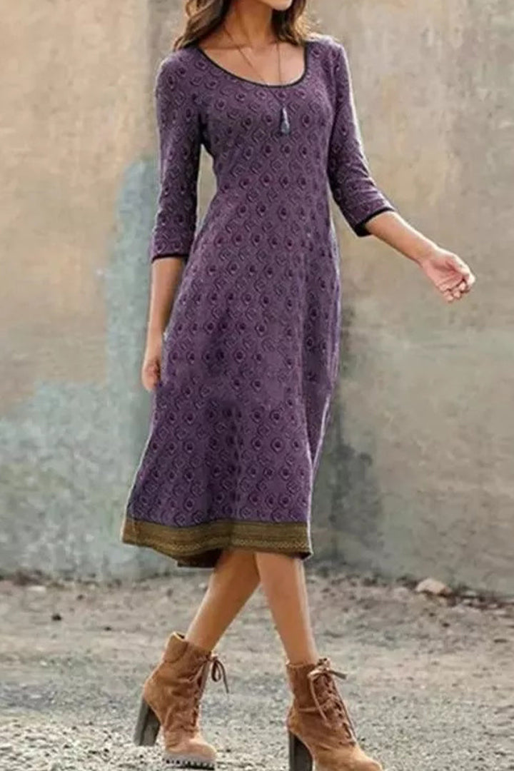 Drune | Boho Chic Midi Kleid