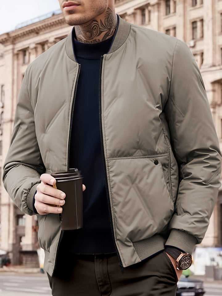 Drune | Moderne Bomberjacke Polyester Stil und Komfort