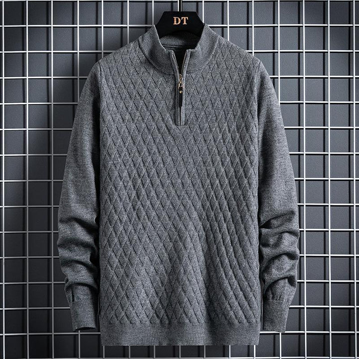 Drune | Stilischer Herren-Reißverschluss-Pullover