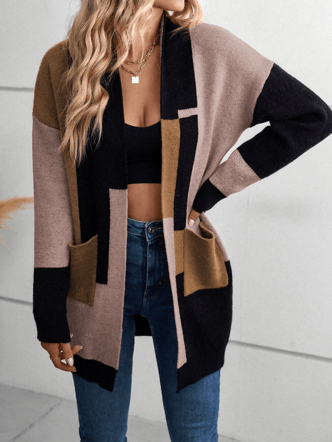 Drune | Wollstrickwaren-Cardigan für Damen - Ideal für jede Jahreszeit