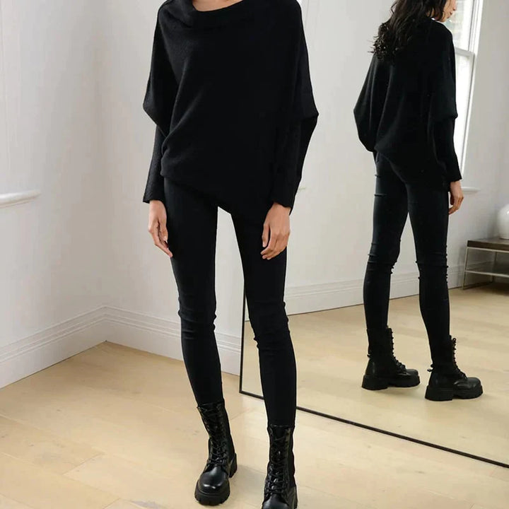 Drune | Asymmetrisch drapierter Pullover