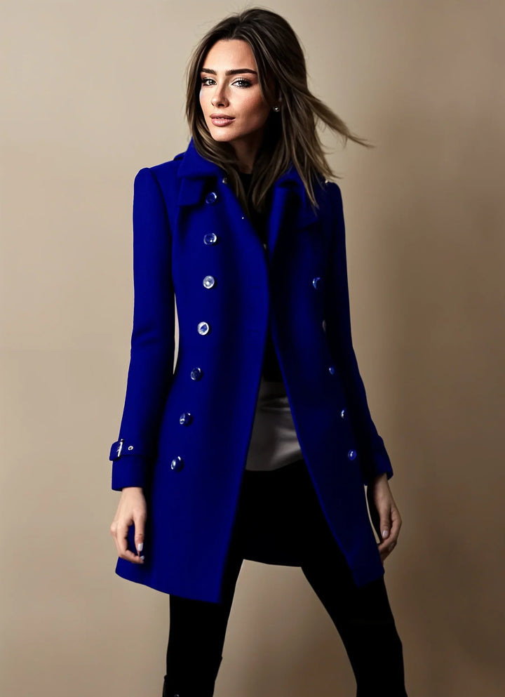 Drune | Eleganter Trenchcoat Damen Winterjacke