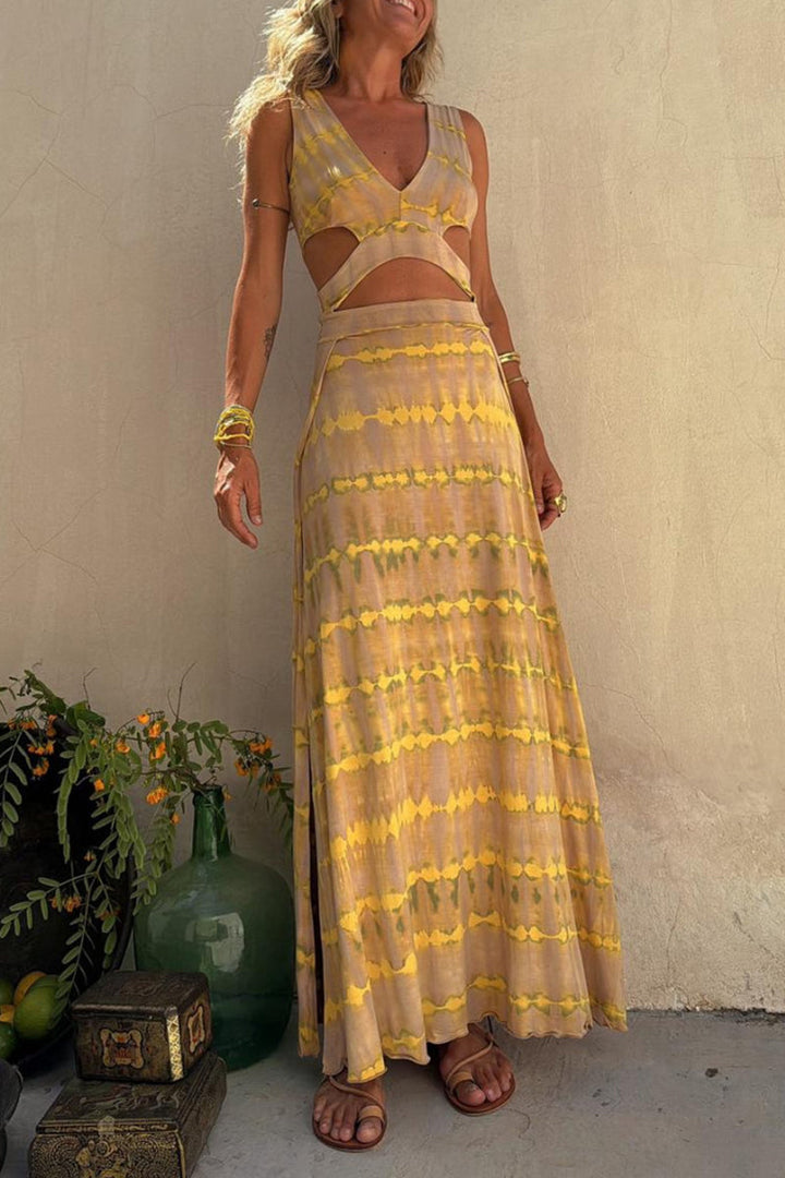 Drune | Stretchkleid mit Cut Outs