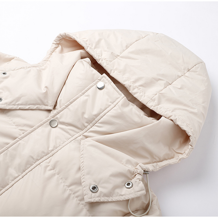 Drune | lange wattierte winterjacke