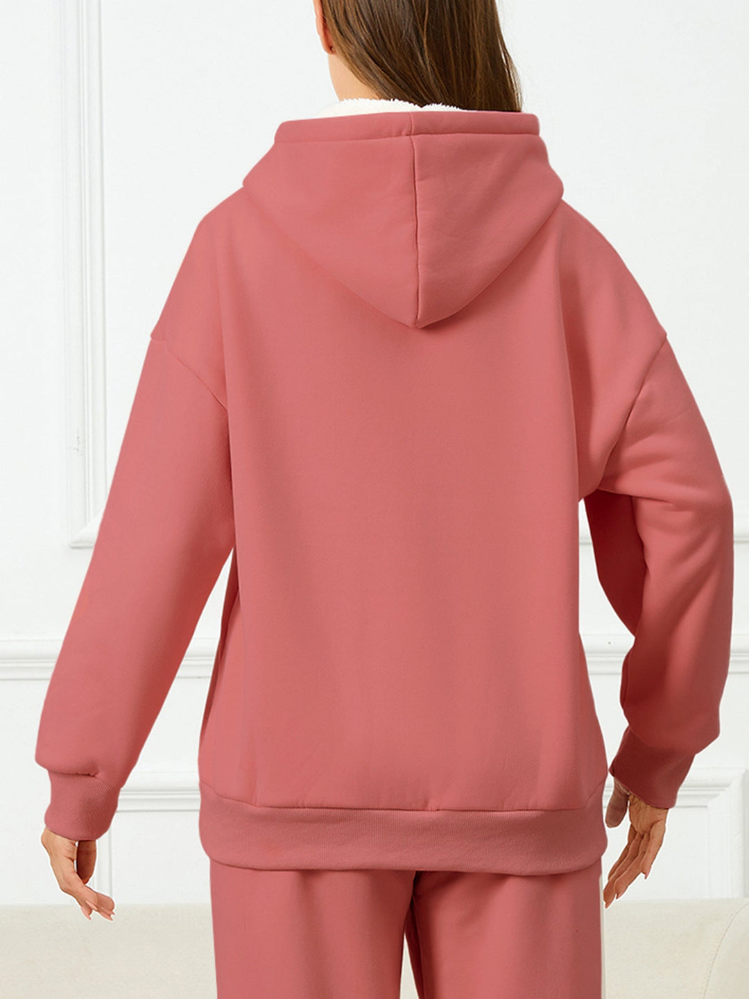 Drune | Hoodie mit Herz-Print - Gefütterter Damen-Sweater für Herbst & Winter