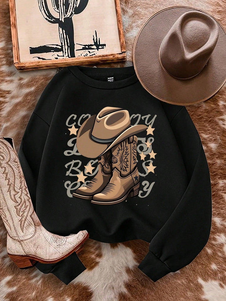 Drune | Gestreiftes Sweatshirt mit Rosa Details für Damen