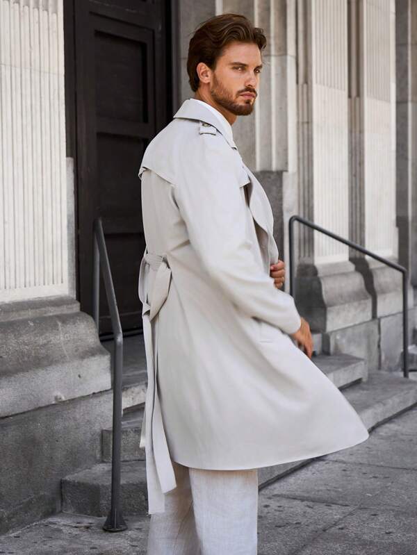 Drune | Trendig Trenchcoat für Männer