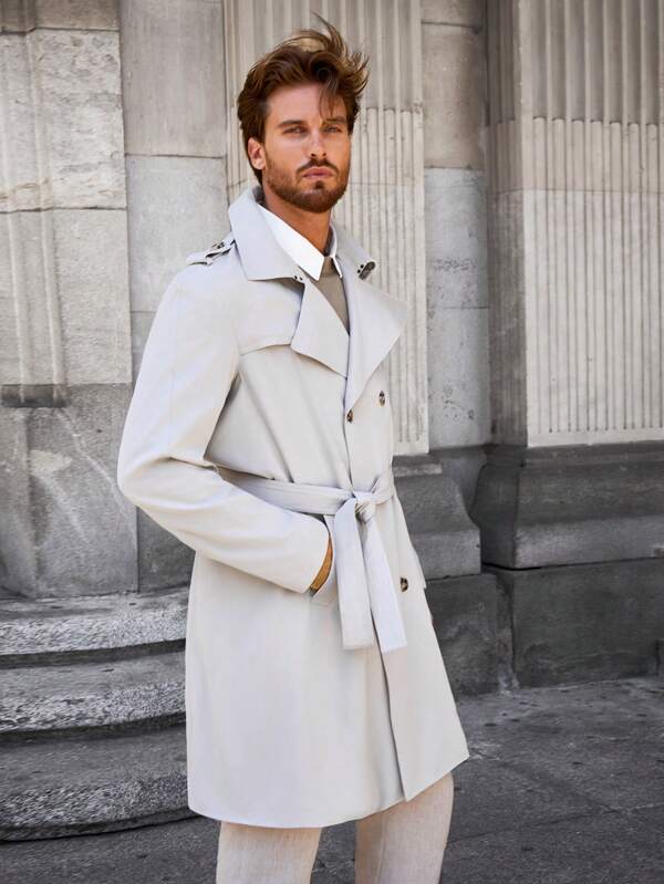 Drune | Trendig Trenchcoat für Männer