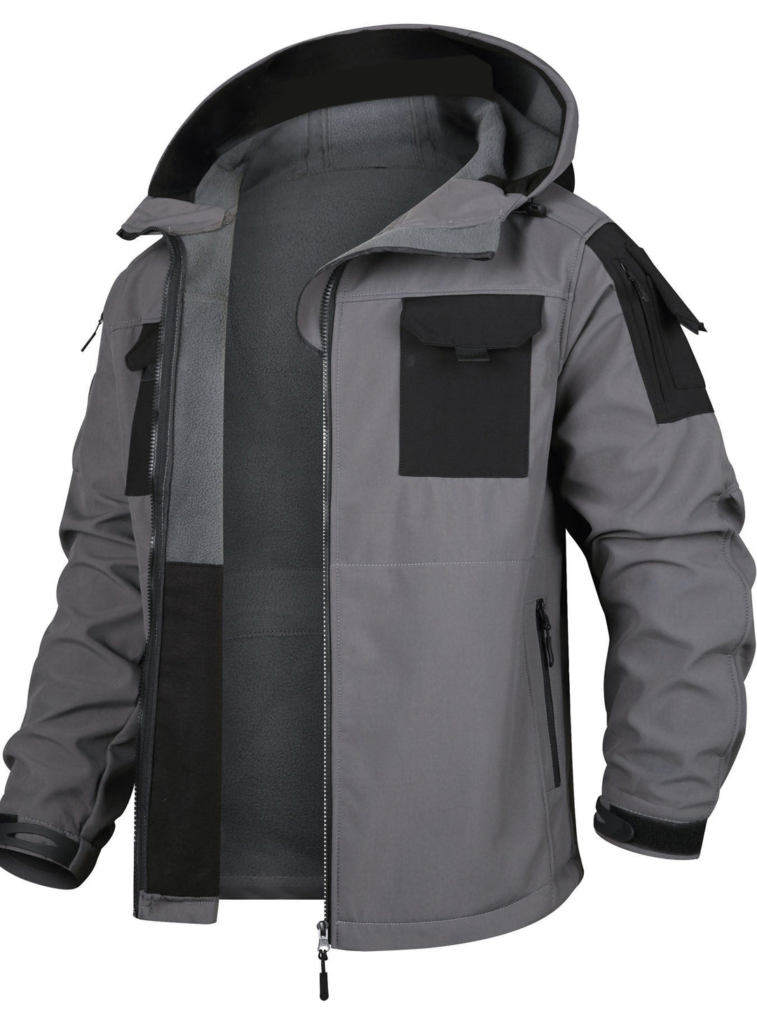 Drune | Kapuzen-Outdoorjacke Mit Cargo-Hosen-Set Wasserdicht Für Herren - Perfekt für Outdoor-Aktivitäten
