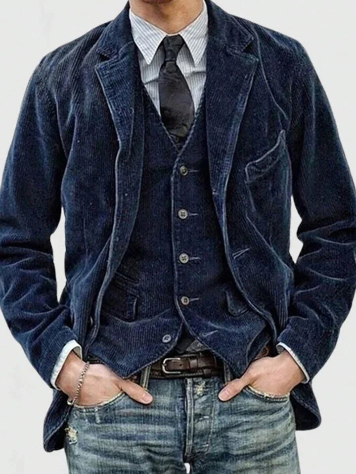 Drune | Einreiher Slim Kurzmantel