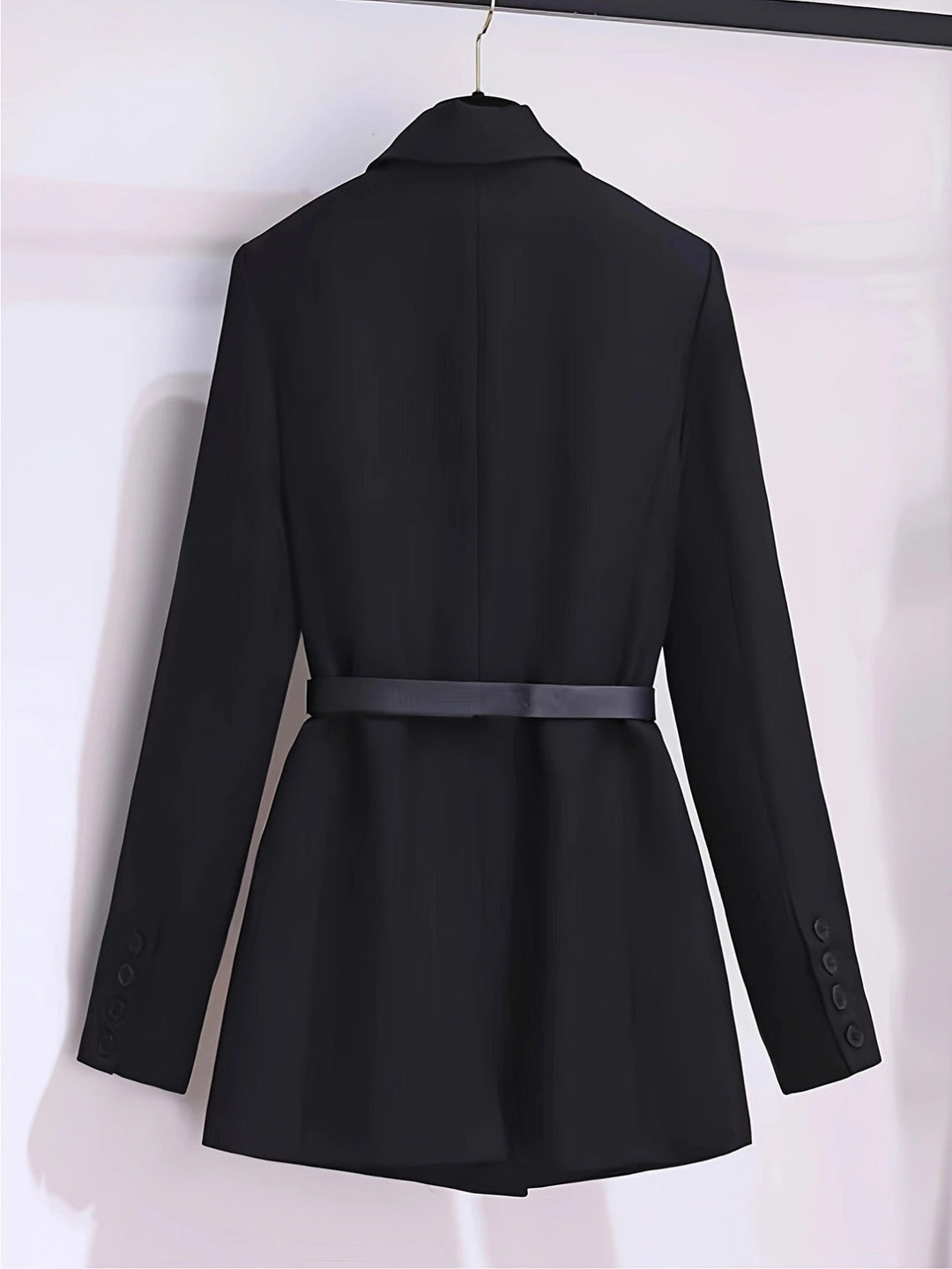 Drune | Eleganter, französisch inspirierter Trenchcoat mit Farbblock, britischem Stil und Polyesterstoff für Damen - Perfekt für legere Tage