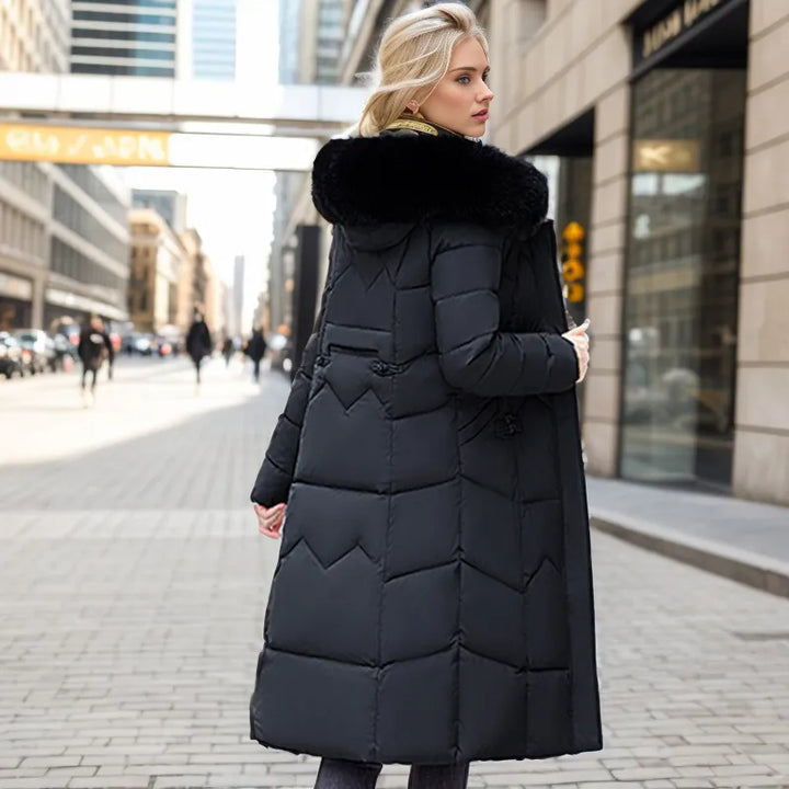 Drune | Lange schlanke Winterjacke