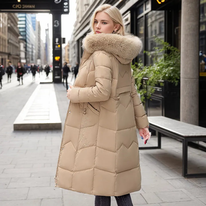 Drune | Lange schlanke Winterjacke