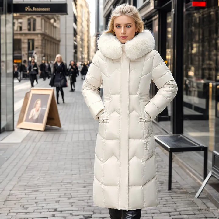 Drune | Lange schlanke Winterjacke
