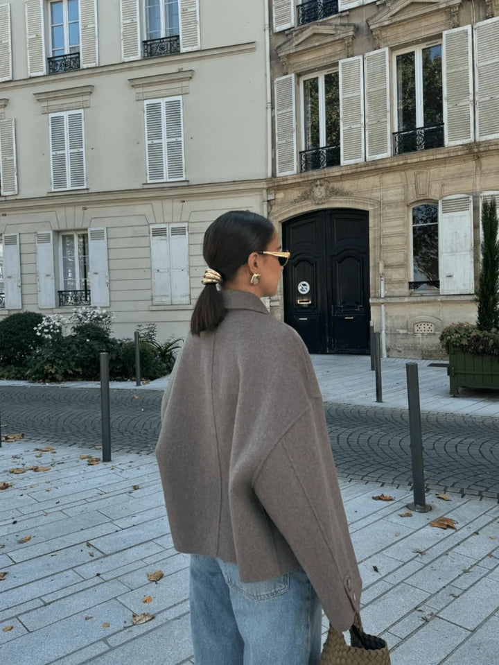 Drune | Wolljacke mit Knopfleiste Zeitlos, Parisian & Herbstready