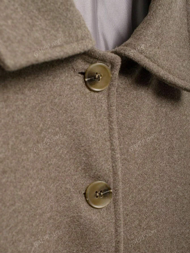 Drune | Wolljacke mit Knopfleiste Zeitlos, Parisian & Herbstready