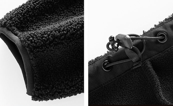 Drune | Männer Fleecejacke mit Kragen
