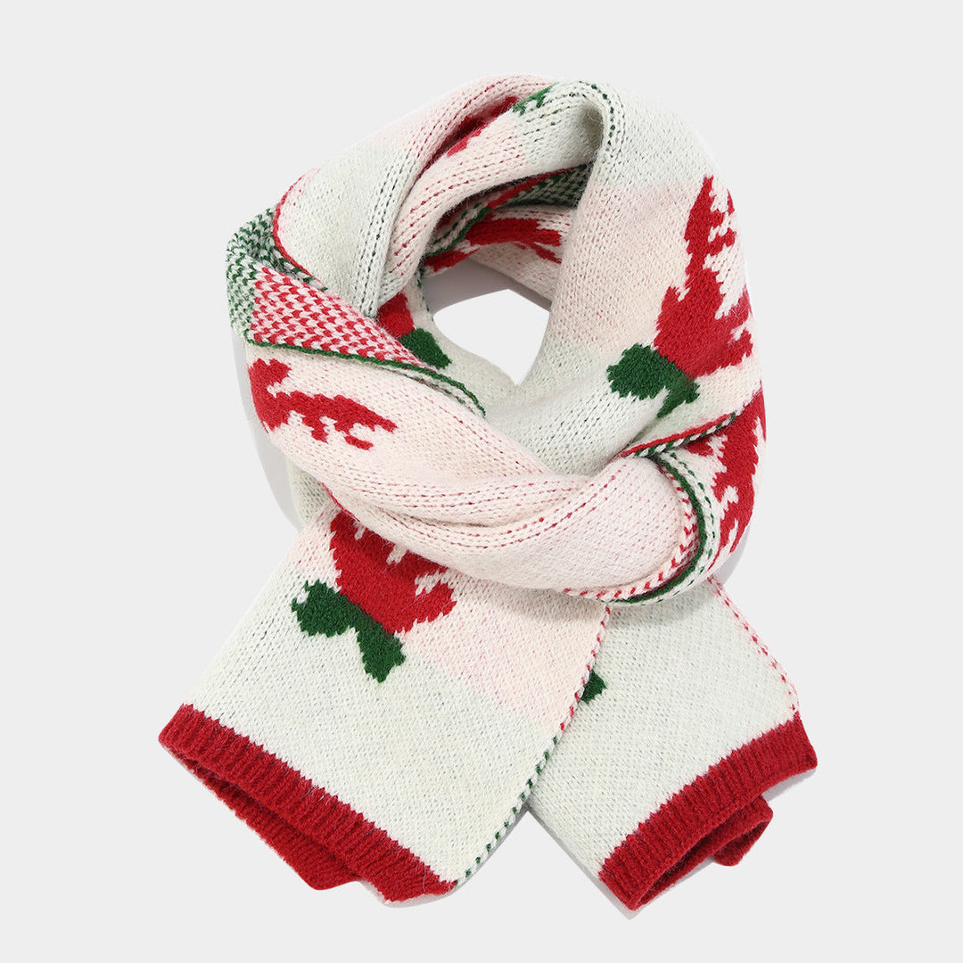 Drune | Weihnachtsrentier Geweih Schal Hut Handschuhe Dreiteiliges Set (3 Farben)