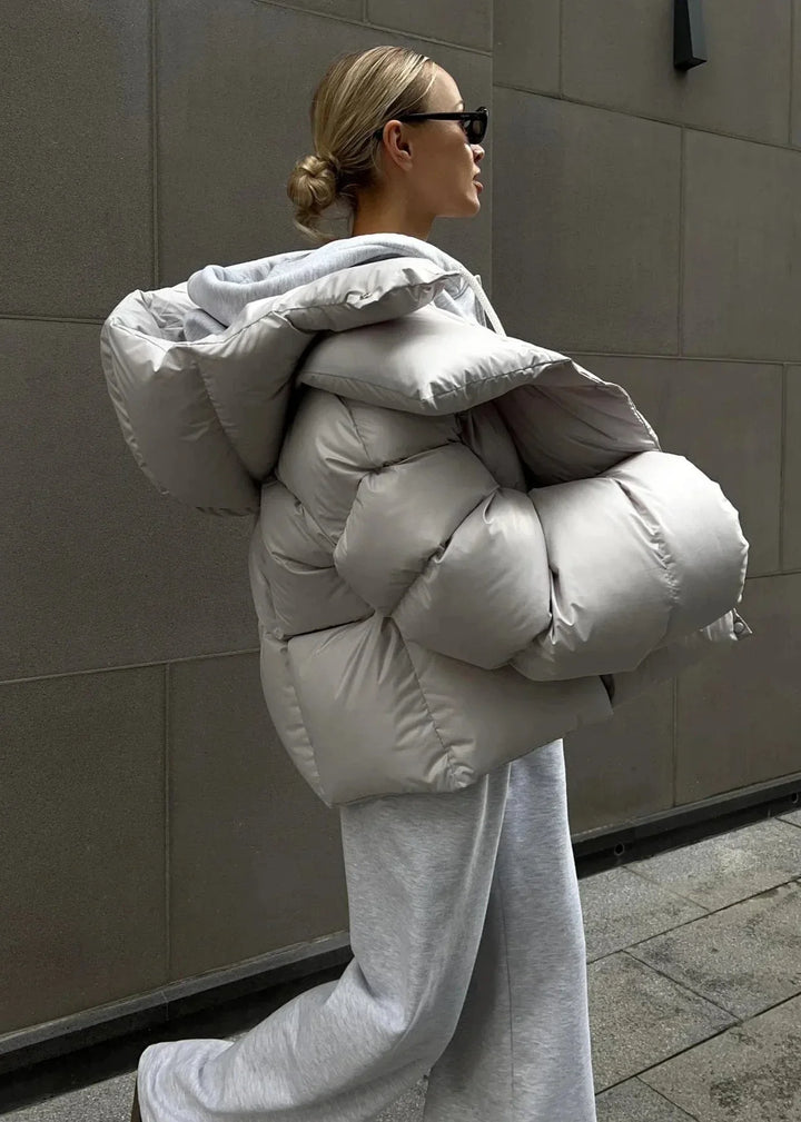 Drune | Übergroße Pufferjacke