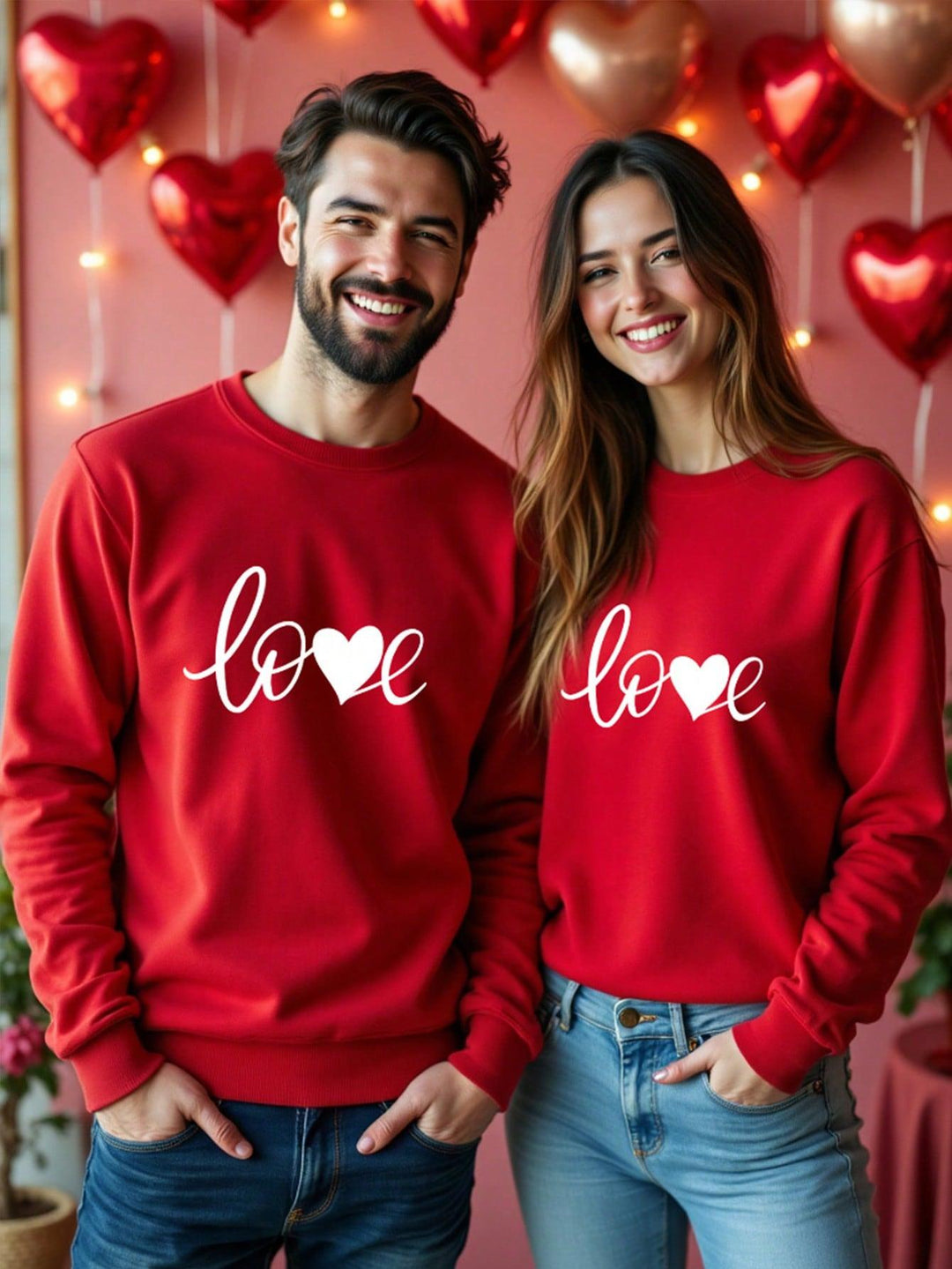 Drune | Gestreiftes Sweatshirt mit Rosa Details für Damen
