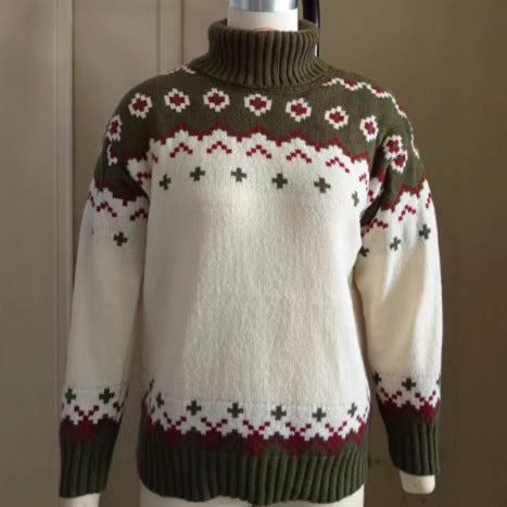 Drune | Warmer Strickpullover im Norweger-Stil