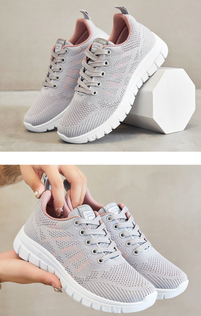 Drune | Atmungsaktive Gestrickte Laufsneakers für Damen