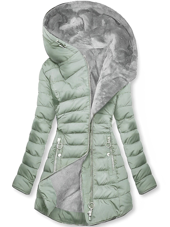 Drune | Warme Plüschjacke Mit Reißverschluss