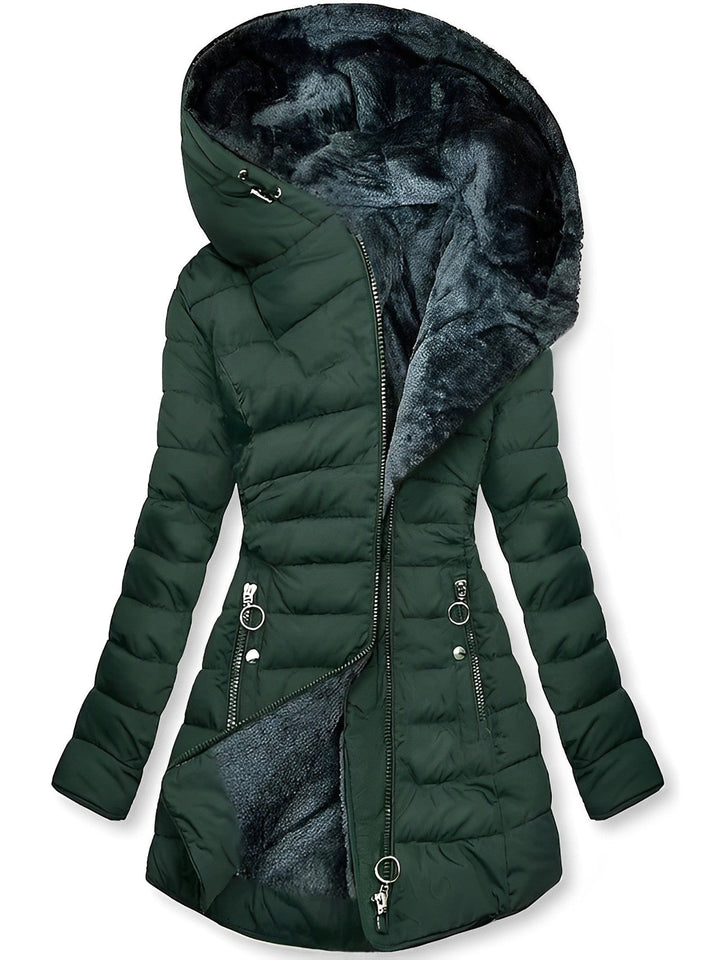 Drune | Warme Plüschjacke Mit Reißverschluss